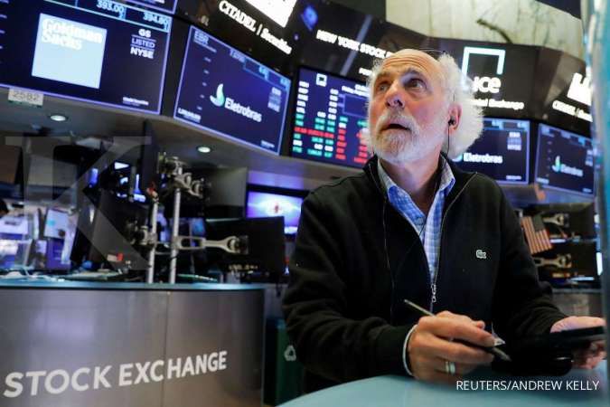 Wall Street ditutup terkoreksi, terseret oleh Big Tech