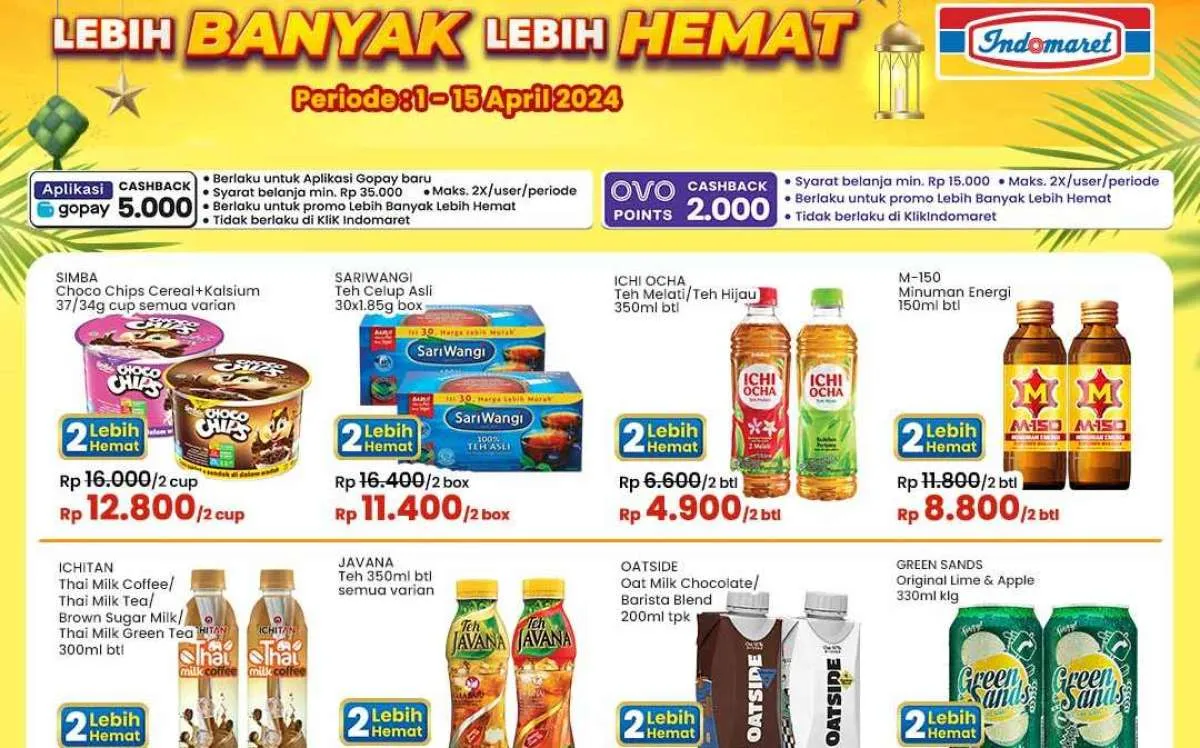 Promo Indomaret Super Hemat April Beli Banyak Lebih Hemat, Diskon Perlengkapan Bayi