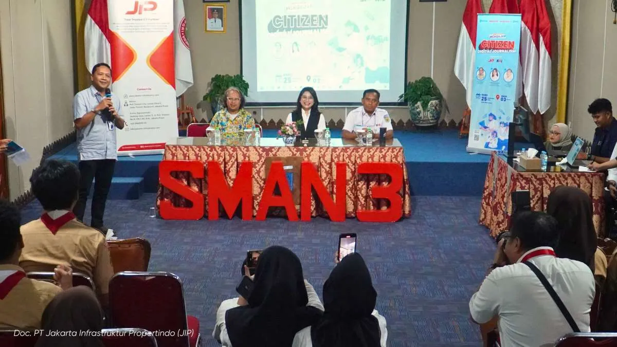 JIP Ajak Siswa Wujudkan Jakarta Modern lewat Citizen Journalism & Konten Edukatif