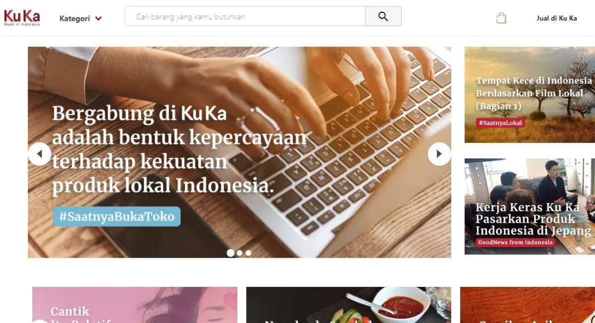 Ku Ka, wadah produk lokal jadi terkenal akan tampil dalam bentuk aplikasi