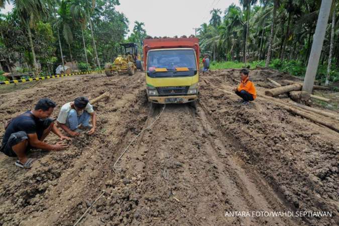 Dana Perbaikan Jalan Rusak di Daerah Rp 14,9 Triliun