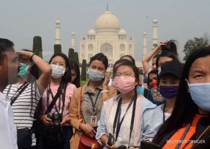 Kasus COVID-19 tembus 5 juta, India nekat buka kembali wisata Taj Mahal