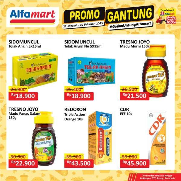 Promo Alfamart Gantung 27 Januari-2 Februari 2025