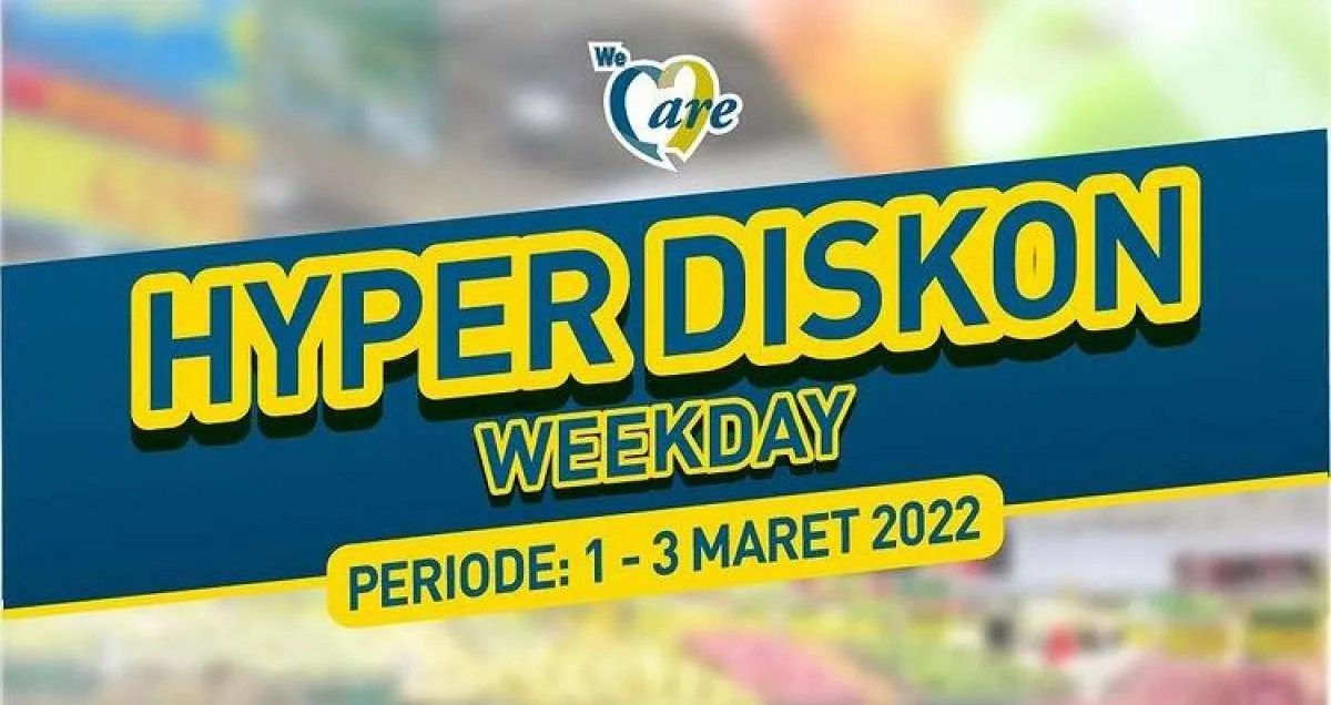 Promo Hypermart untuk Hyper Diskon Weekday Terbaru 1-3 Maret 2022, Ini Katalognya