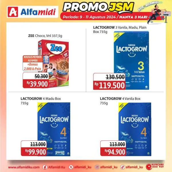 Promo JSM Alfamidi Periode 9-11 Agustus 2024