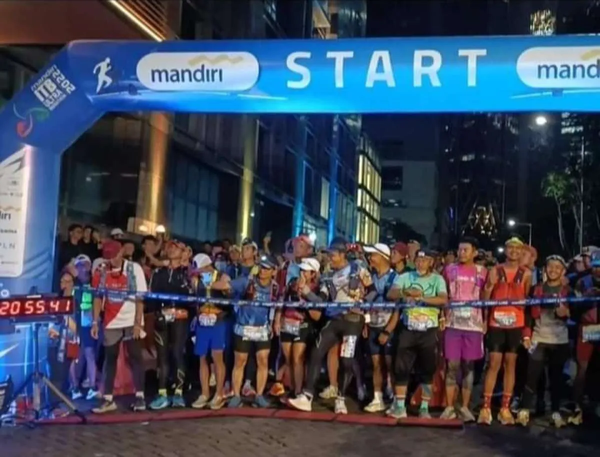 Gelar Mandiri ITB Ultra Marathon 2022, Bank Mandiri Kampanye Gaya Hidup Sehat