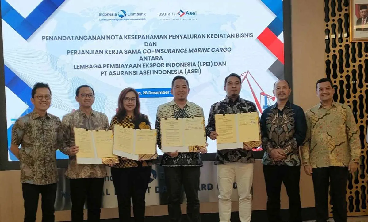 LPEI Gandeng Asuransi Asei Dorong Pertumbuhan Ekspor Lewat Asuransi