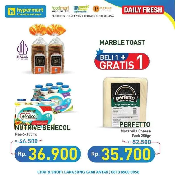 Promo Hypermart Hyper Diskon Weekday Periode 14-16 Mei 2024