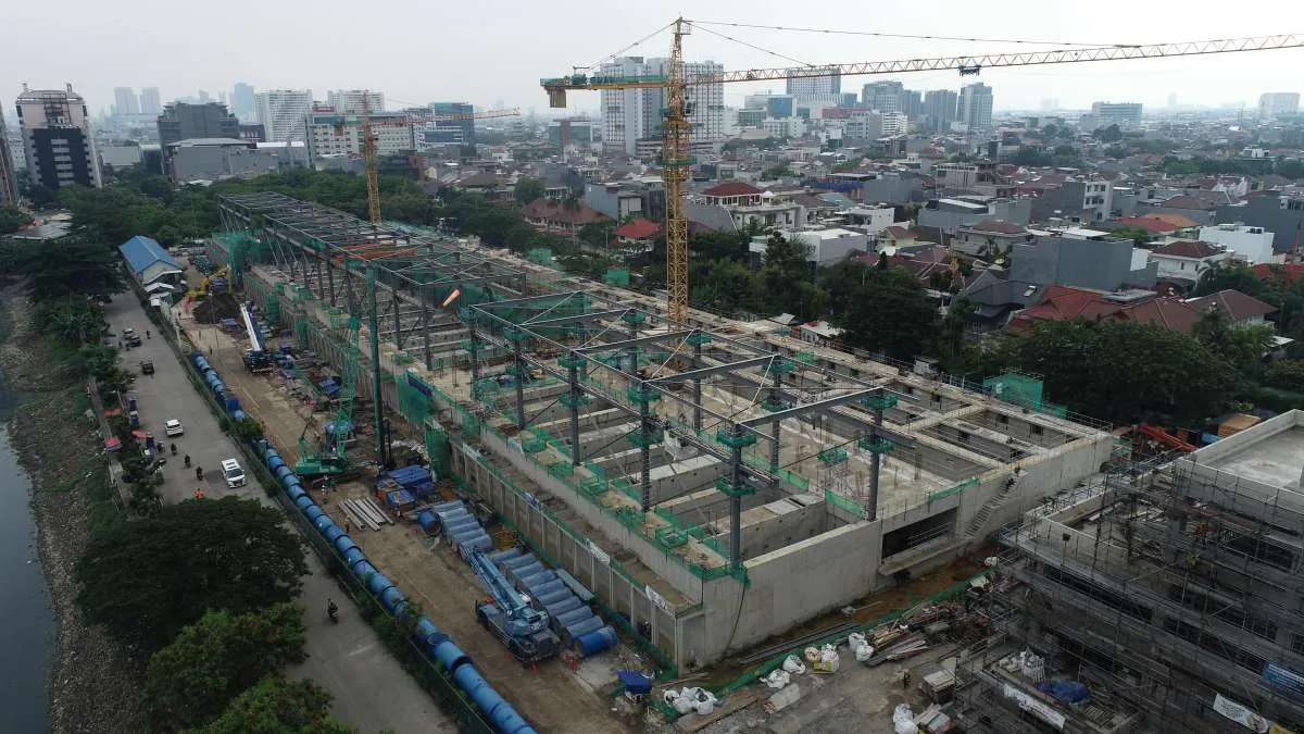 WIKA: Progres Proyek Jakarta Sewerage Development Project Zona 1 Capai 37,21%