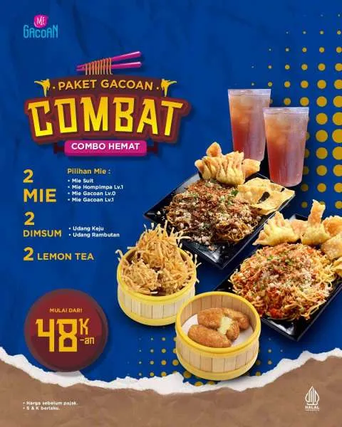 Paket Gacoan Combat