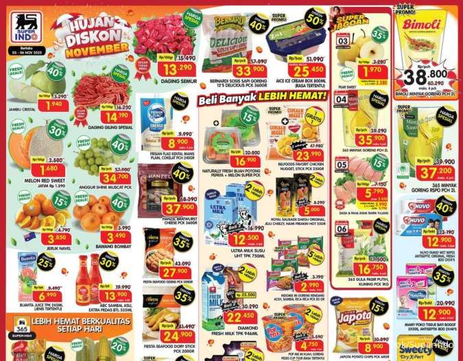 Promo Superindo Weekday 3-6 November 2025