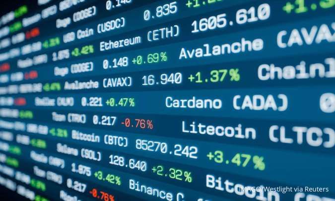 Bitcoin cs Rebound, Ini Kripto Top Gainers dan Top Losers 24 Jam Terakhir
