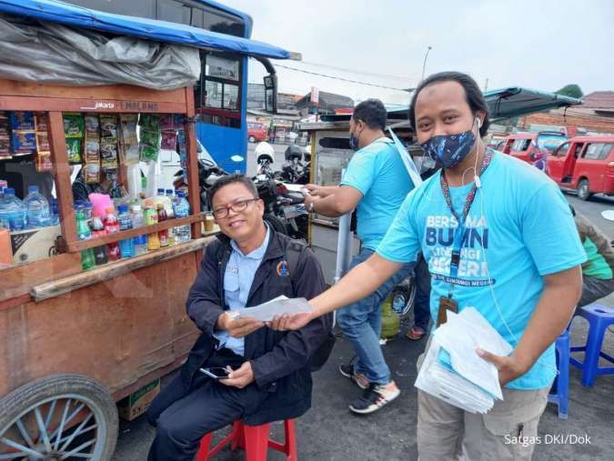 Cegah penyebaran Covid-19, Satgas BUMN DKI Jakarta sebar 45.000 masker