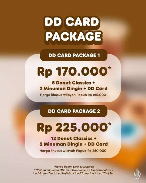 Promo Dunkin DD Card Package Juli 2025