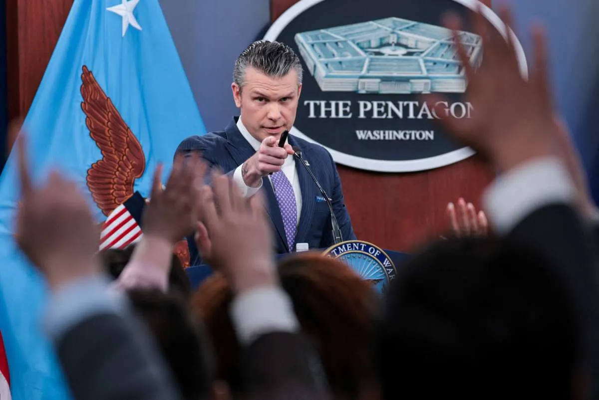 Menhan Hegseth: AS Konfrontasi Rusia dan China Terkait Iran