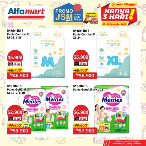 Promo JSM Alfamart Weekend 20-22 Desember 2024