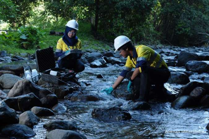 Strategi Amman Mineral (AMMN) Perkuat Bisnis Tambang Batu Hijau