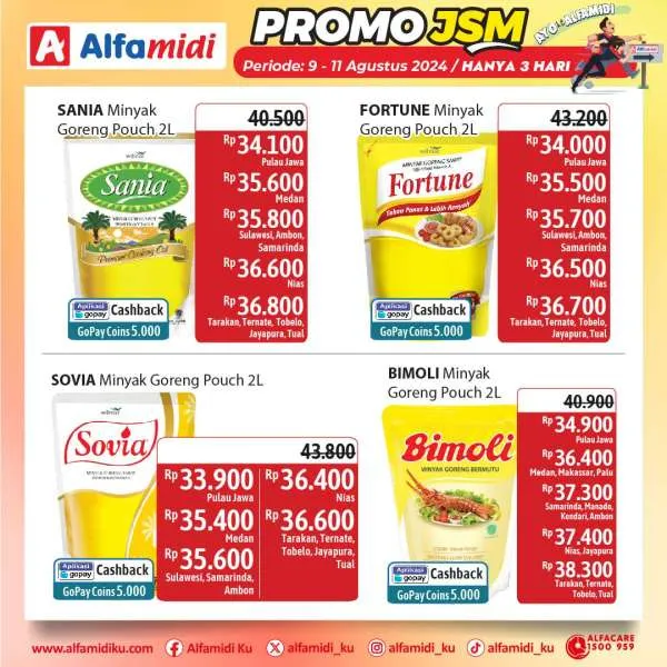 Promo JSM Alfamidi Periode 9-11 Agustus 2024