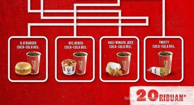 Promo KFC 8 Maret 2022, Banyak Pilihan Menu Mulai Rp 20.000-an Tiap Senin-Jumat