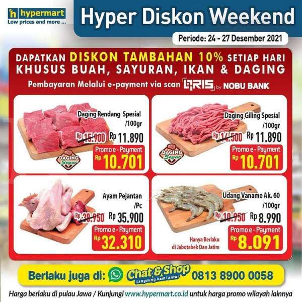 Promo JSM Hypermart 24-27 Desember 2021