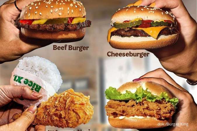 Promo Burger King Oktober 2022, King Deals Gokil Ayam Nasi dan Burger Rp 15.000