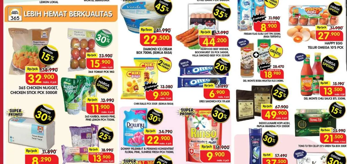 Harga Promo Superindo Terbaru 25 Juli 2023, Diskon Besar Selama 4 Hari