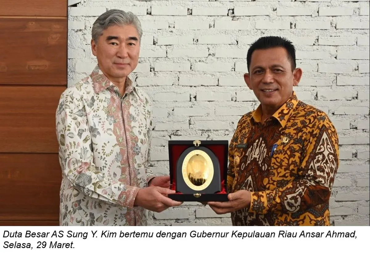 Perkuat Kerjasama Ekonomi dan Keamanan, Dubes AS Sambangi Kepulauan Riau