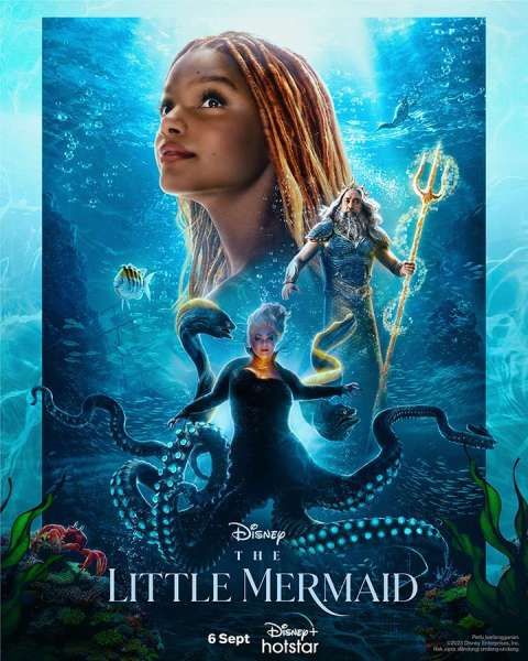 Poster The Little Mermaid di Disney+.