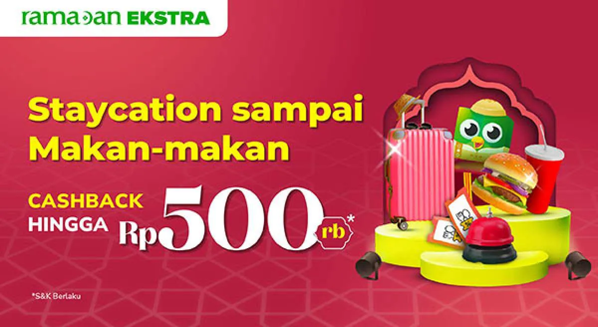 Pesan Hotel Sampai Makanan di Tokopedia, Ada Cashback Rp500.000 yang Menanti Anda!
