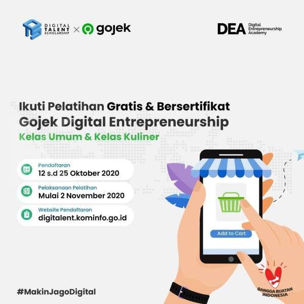 Gojek Mendukung Kementerian Komunikasi dan Informatika RI Percepat Digitalisasi UMKM