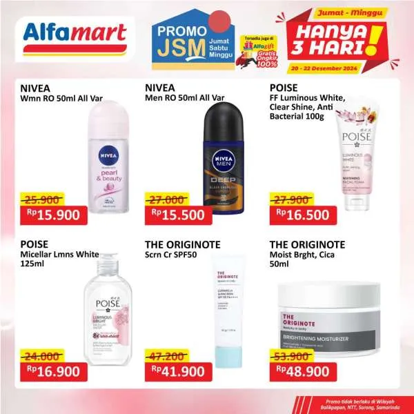 Promo JSM Alfamart Periode 20-22 Desember 2024