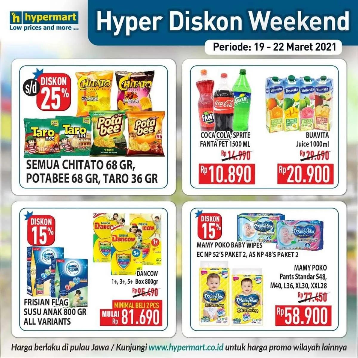 Cek promo JSM Hypermart 20 Maret 2021, diskonan akhir pekan!