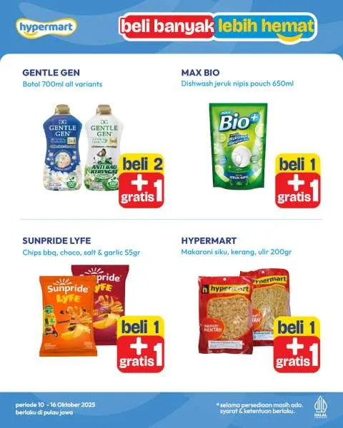 Promo Hypermart Beli Banyak Lebih Hemat Periode 10-16 Oktober 2025