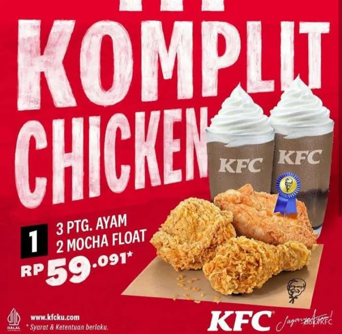 Promo KFC Komplit Chicken 1