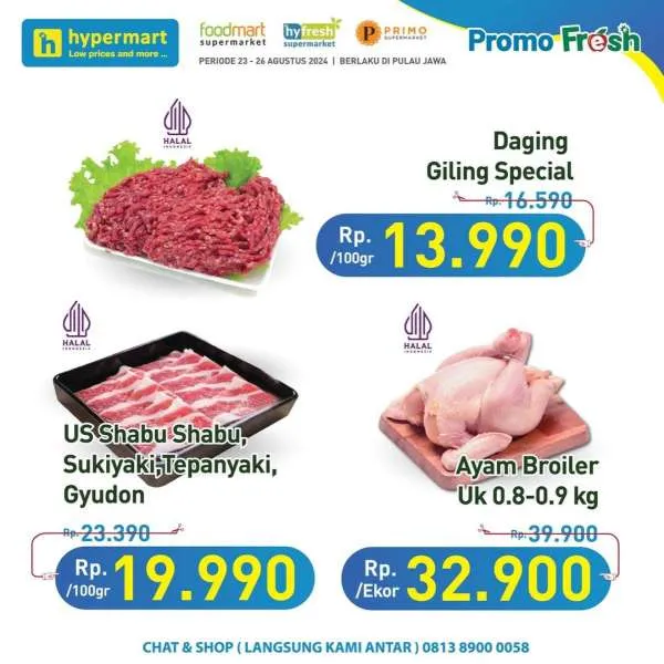 Promo JSM Hypermart Hyper Diskon Weekend Periode 23-26 Agustus 2024