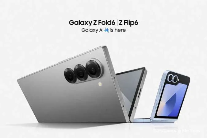 Samsung Perkenalkan Samsung Z Fold 6 dan Samsung z Flip 6