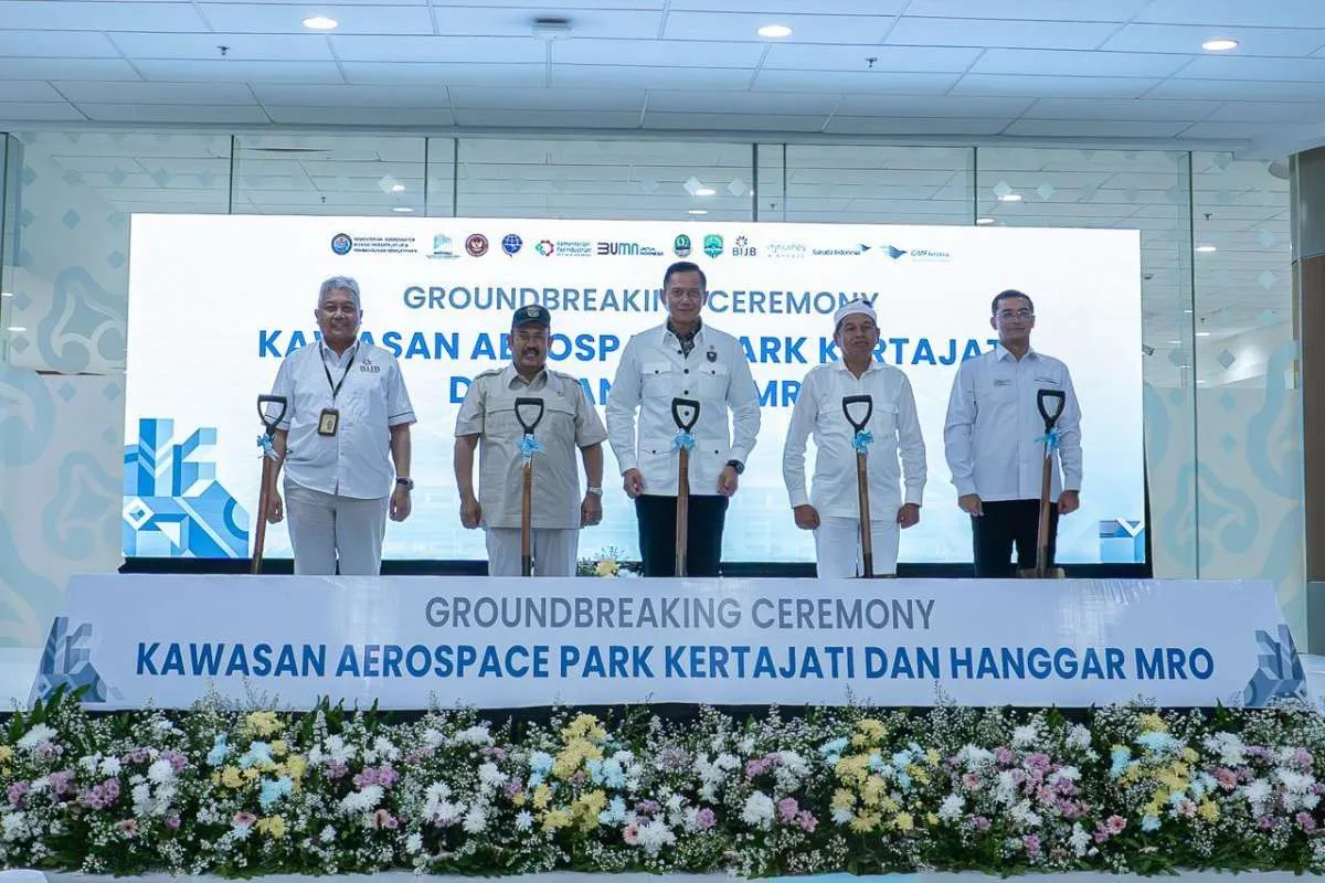 GMF dan BIJB Memulai Pembangunan Tahap Pertama Kertajati Aerospace Park