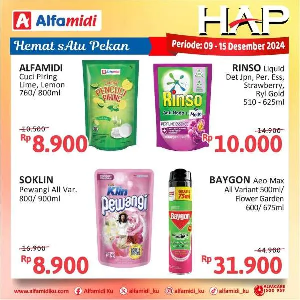 Promo Alfamidi Hemat Satu Pekan Periode 9-15 Desember 2024