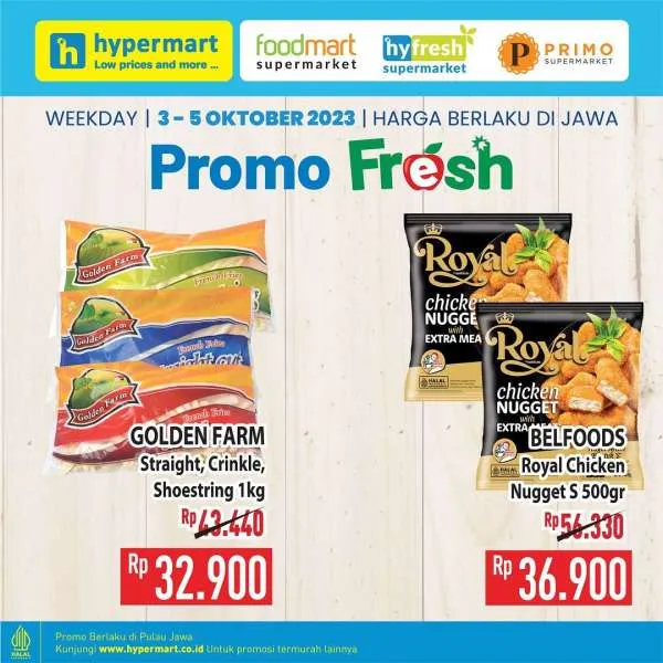 Promo Hypermart Hyper Diskon Weekday Periode 3-5 Oktober 2023