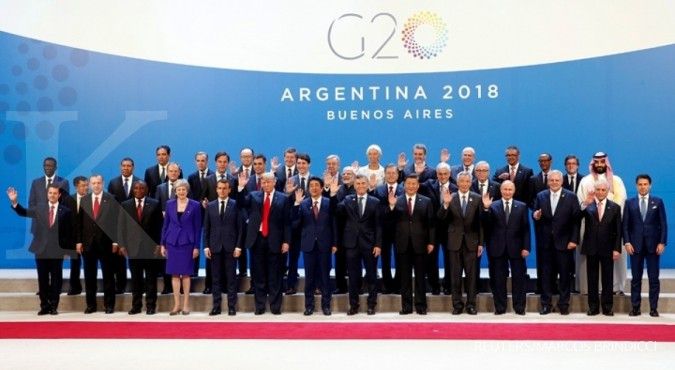 KTT G20 di tengah ancaman perang dagang dan krisis ekonomi