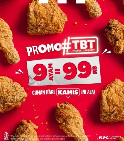 Promo KFC The Best Thursday