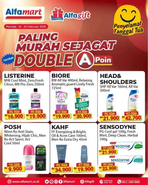 Promo Alfamart Paling Murah Sejagat Periode 16-22 Februari 2025