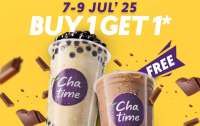 Chatime Traktir Cokelat! Promo Chatime Hari Cokelat Sedunia 7-9 Juli, Buy 1 Get 1