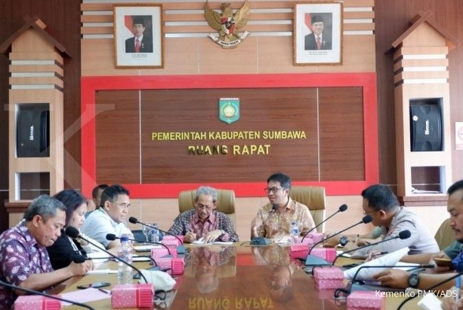 Temui Bupati Sumbawa, Kemenko PMK Minta Percepatan Rehab Rekon Pasca Bencana