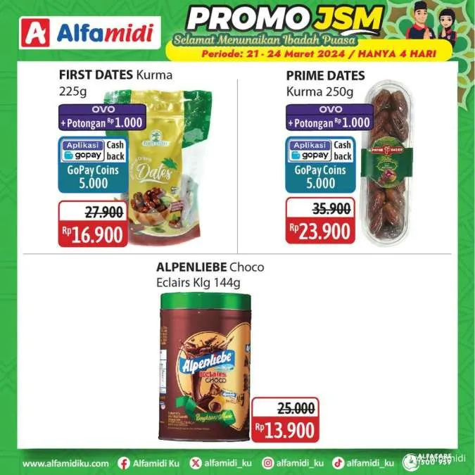 Promo JSM Alfamidi Hanya 4 Hari Periode 21-24 Maret 2024