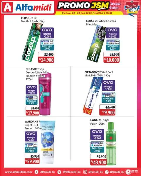 Promo JSM Alfamidi Spesial Gajian Periode 26-29 Juni 2025