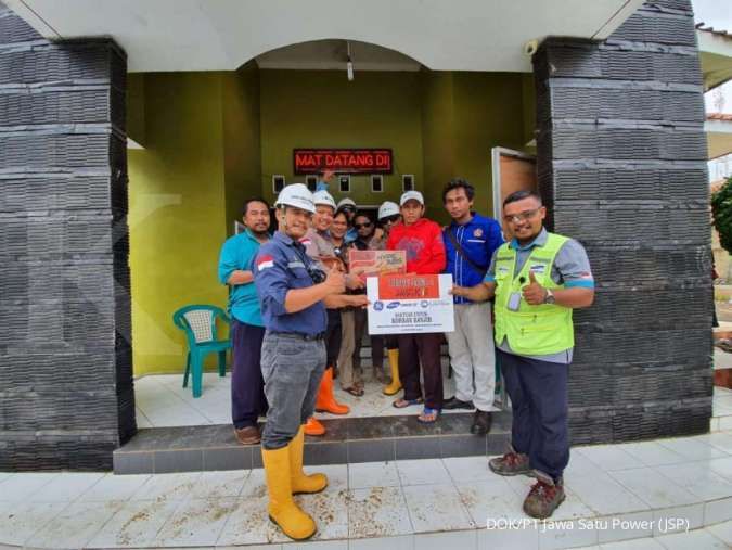 Proyek PLTGU Jawa 1 berikan bantuan korban banjir di Cilamaya