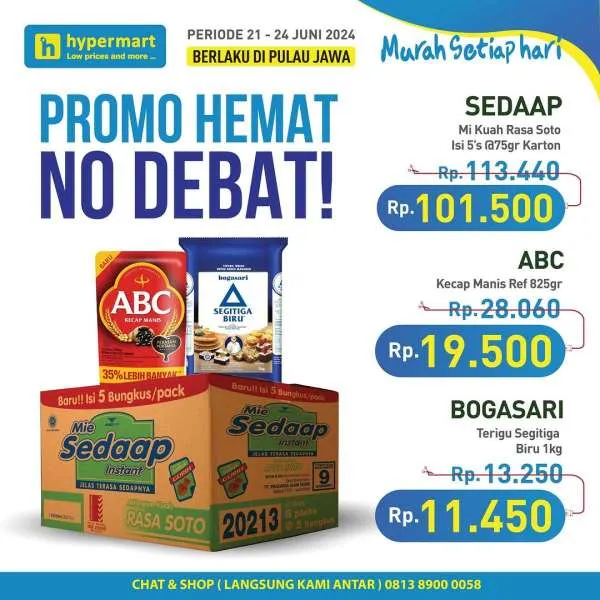 Promo JSM Hypermart Hyper Diskon Weekend Periode 21-24 Juni 2024