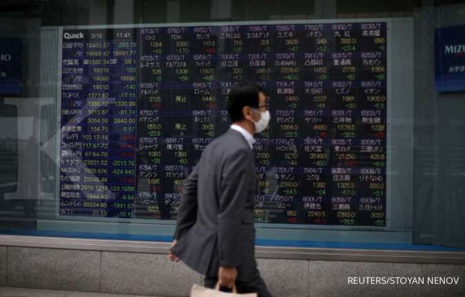Bursa Asia dibuka anjlok, terseret kejatuhan Wall Street