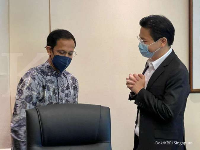 Menteri Nadiem Pejabat Pertama Gunakan Travel Corridor Arrangement (TCA) Indonesia-Singapura